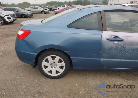 2006 Honda Civic Lx из США, поврежденный, VIN 2HGFG12656H556856